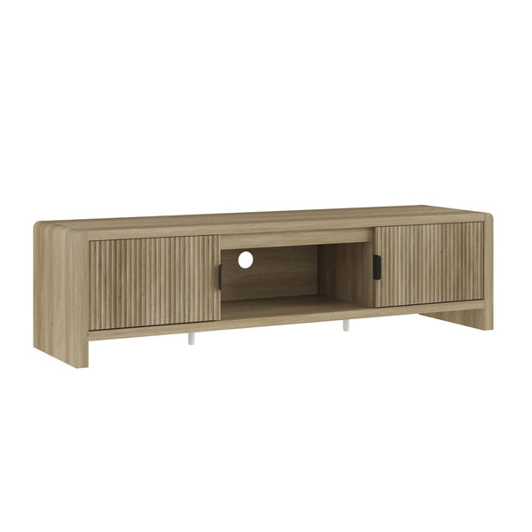 Mueble de televisión Lukkodso 150x40x40 cm [en.casa]