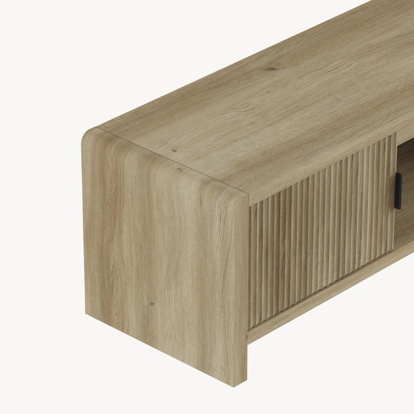 Mueble de televisión Lukkodso 150x40x40 cm [en.casa]