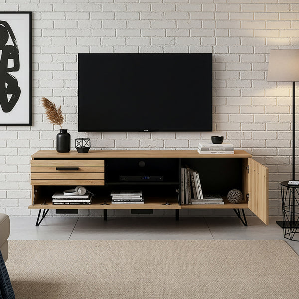 Mueble de televisión con tacos [en.casa]