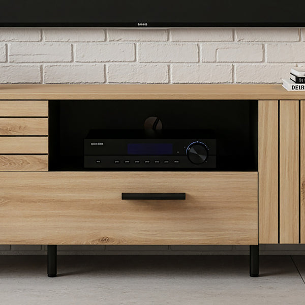 Mueble de televisión con tacos [en.casa]
