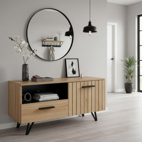 Mueble de televisión con tacos [en.casa]