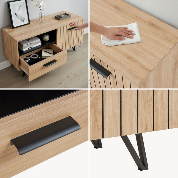 Mueble de televisión con tacos [en.casa]