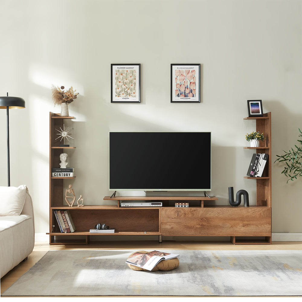 Mueble de televisión Rauki 233x31x141 cm [en.casa]