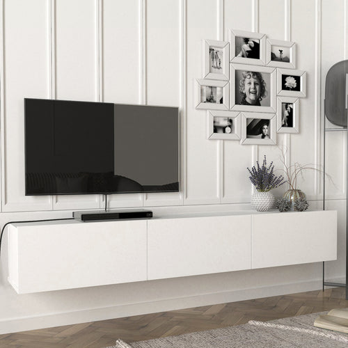 Mueble para TV Vihti 180x31x29,5cm en varios colores [en.casa] - premiumXL