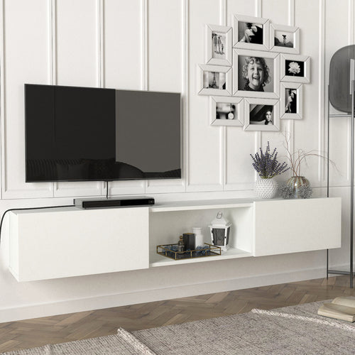 Mueble para TV Paltamo 180x31x29,5cm en varios colores [en.casa] - premiumXL