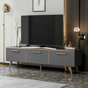 Mesa de televisión Brønderslev 45 x 160 x 37 cm en varios colores [en.casa]