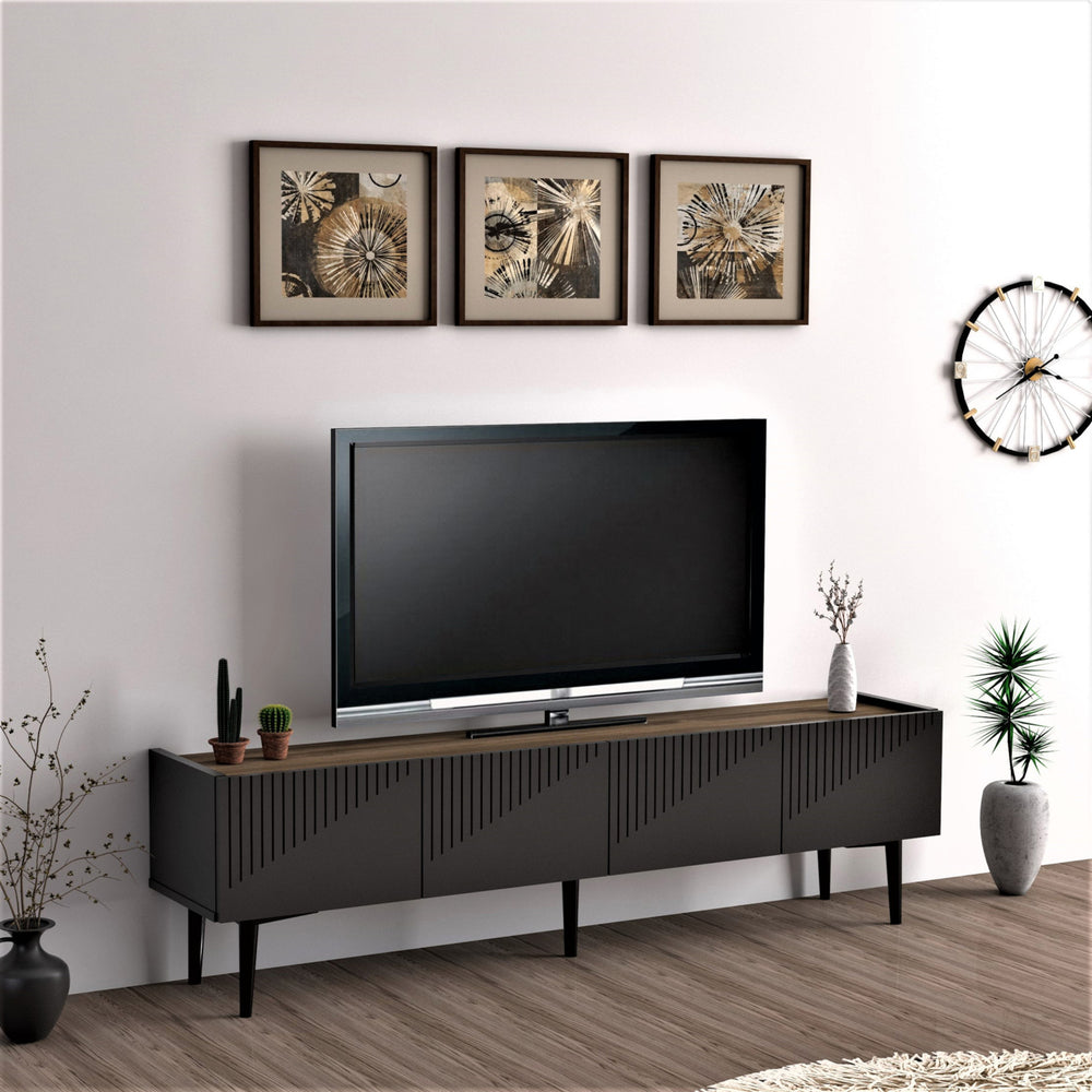 Mesa de televisión Oppdal 154x37x45cm [en.casa] - premiumXL