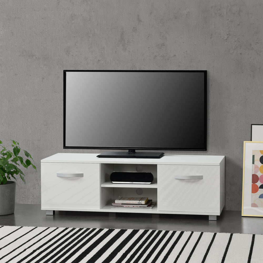 Mesa de televisión Laugar 120x40x38 cm en varios colores en.casa - premiumXL