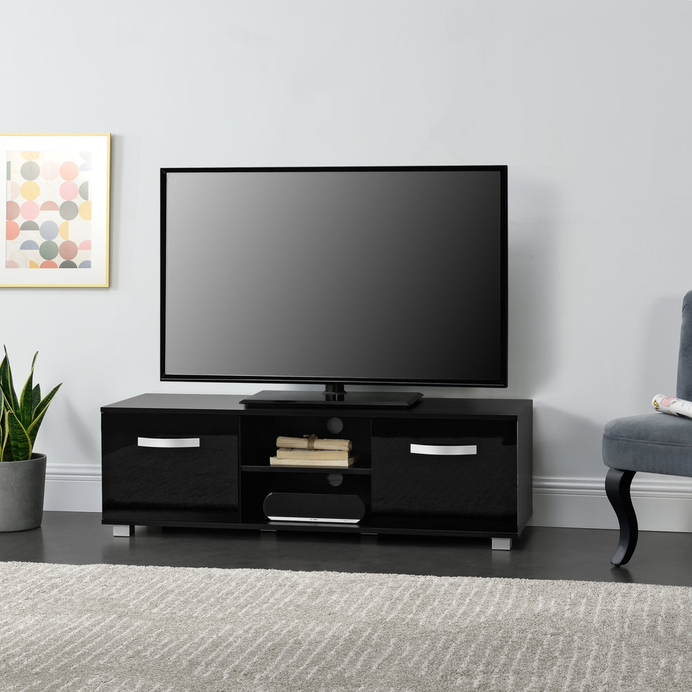 Mesa de televisión Laugar 120x40x38 cm en varios colores en.casa - premiumXL