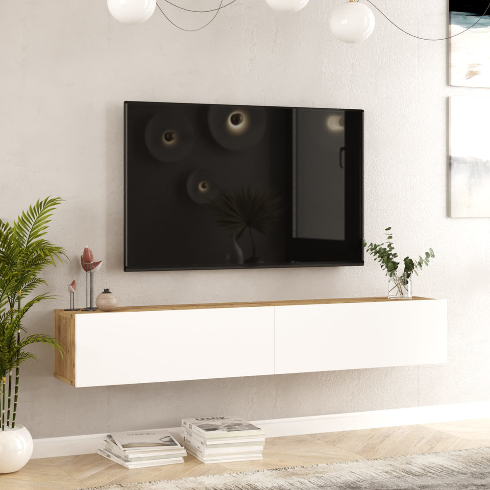Mesa de televisión Lapinlahti en varios colores y tamaños [en.casa] - premiumXL