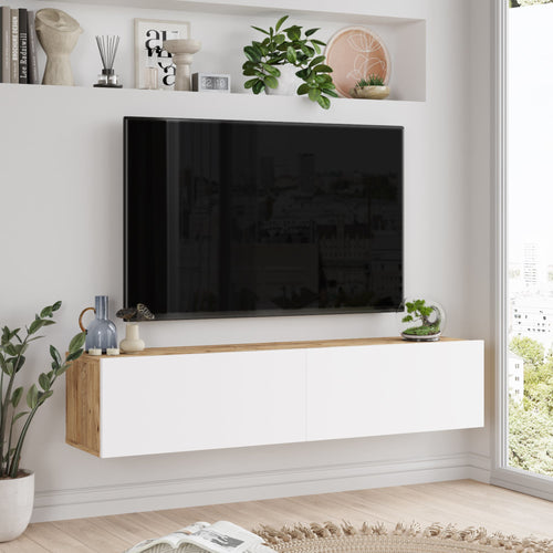 Mesa de televisión Lapinlahti en varios colores y tamaños [en.casa] - premiumXL