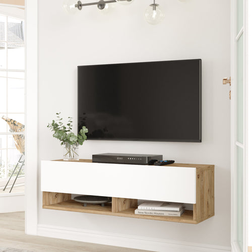 Mesa de televisión Laitila en varios tamaños y colores [en.casa] - premiumXL