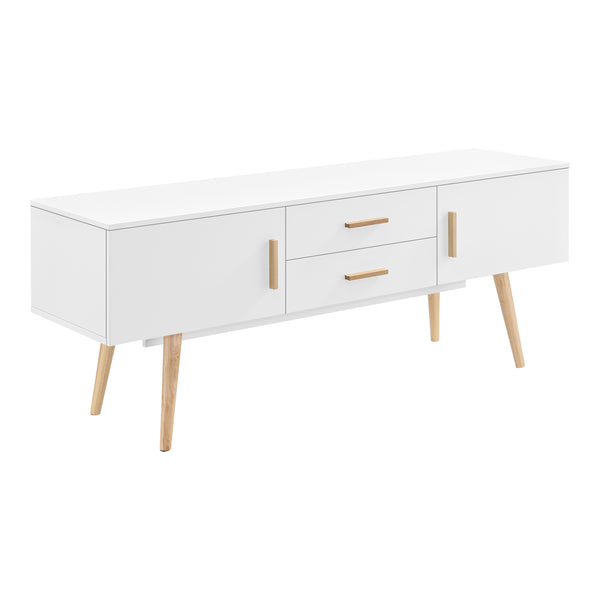 Mesa de televisión Alavus 140x40x56 cm varios colores en.casa