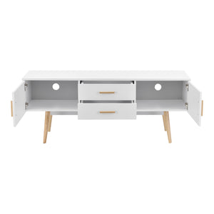 Mesa de televisión Alavus 140x40x56 cm varios colores en.casa