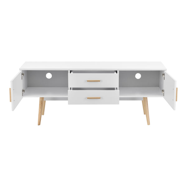 Mesa de televisión Alavus 140x40x56 cm varios colores en.casa