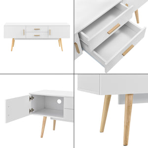 Mesa de televisión Alavus 140x40x56 cm varios colores en.casa