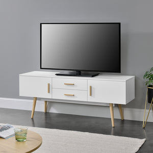 Mesa de televisión Alavus 140x40x56 cm varios colores en.casa