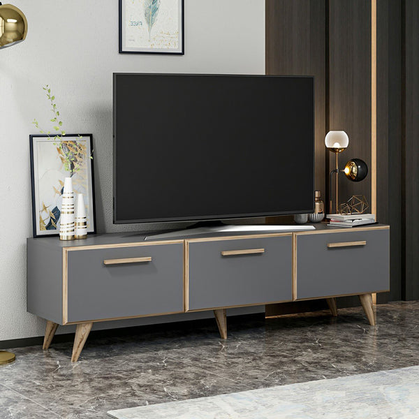 Mesa de televisión Brønderslev 45 x 160 x 37 cm en varios colores [en.casa]