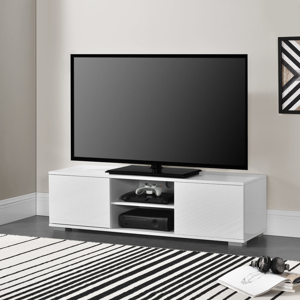 Mesa de televisión Werpen 34,5x120x40 cm en varios colores [en.casa] - premiumXL