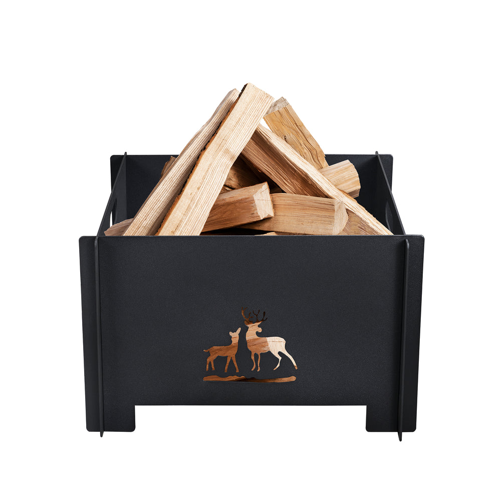 Hoguera Etnedal Cuenco para fuego 25 x 40 x 40 cm [casa.pro]