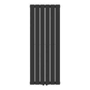 Radiador de diseño Nore Negro 120x45cm Doble capa 1140W [neu.haus]