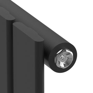 Radiador de diseño Nore Negro 160x45cm Monocapa 790W [neu.haus]