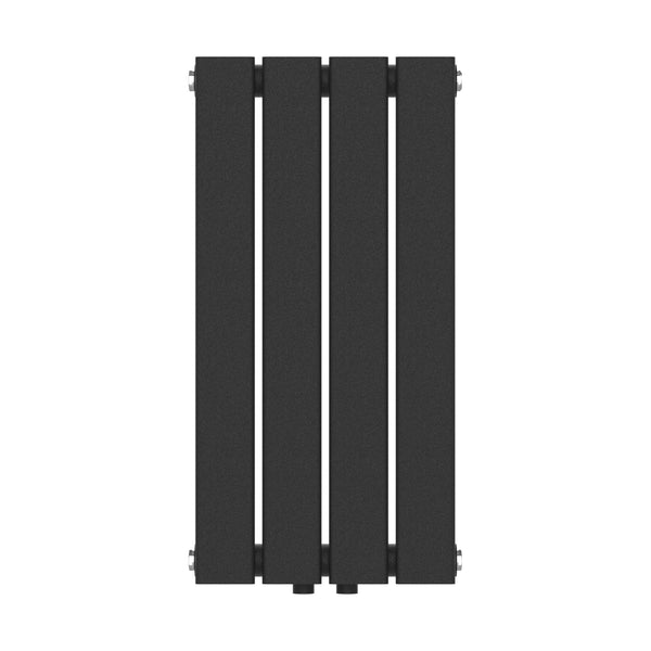 Radiador de diseño Nore Negro 60x30cm Monocapa 249W [neu.haus]