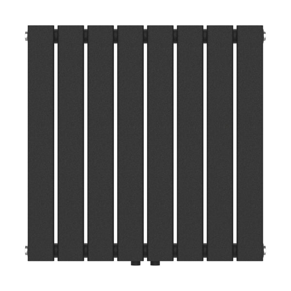 Radiador de diseño Nore Negro 60x60cm Monocapa 459W [neu.haus]