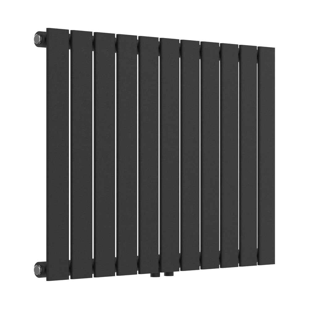 Radiador de diseño Nore Negro 60x80cm Monocapa 616W [neu.haus]