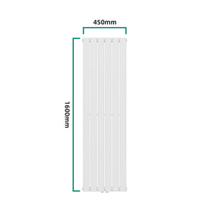 Radiador de diseño Nore Blanco 160x45cm Monocapa 790W [neu.haus]