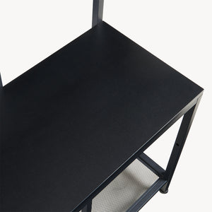 Perchero Napinerg con espejo y zapatero 185x98x34 cm [en.casa]