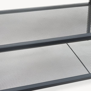 Perchero Napinerg con espejo y zapatero 185x98x34 cm [en.casa]