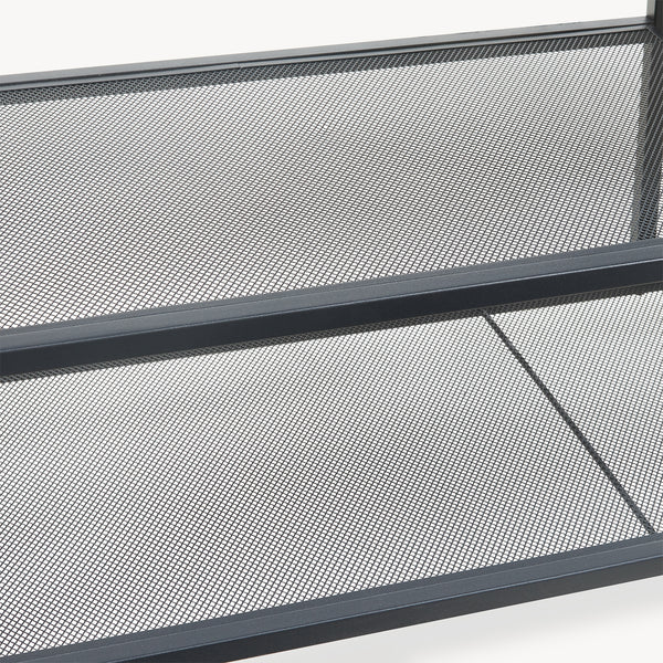 Perchero Napinerg con espejo y zapatero 185x98x34 cm [en.casa]
