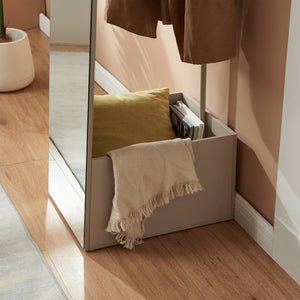 Espejo de vestidor 2 en 1 Saden 165x40x51 cm [en.casa]