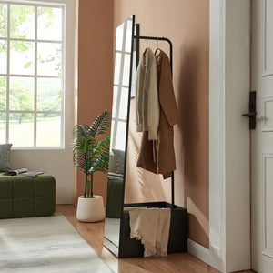 Espejo de vestidor 2 en 1 Saden 165x40x51 cm [en.casa]