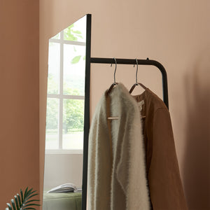 Espejo de vestidor 2 en 1 Saden 165x40x51 cm [en.casa]