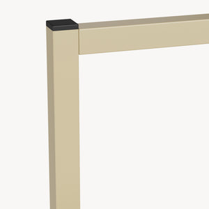 Perchero burro Holtalen 2 barras metálicas 85/100x40x30cm [en.casa]