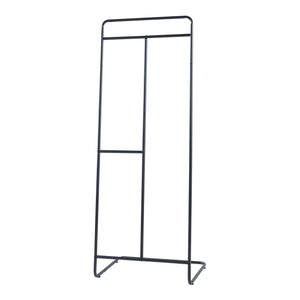 Perchero Sandviken 166x63x48 cm acero [en.casa]