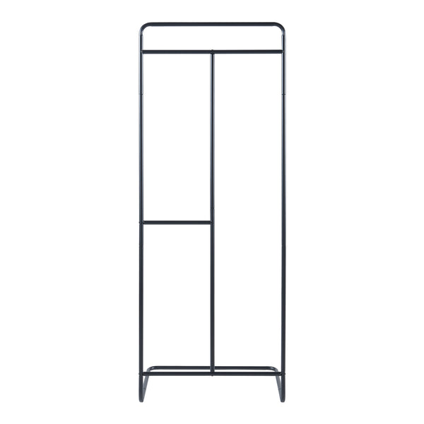 Perchero Sandviken 166x63x48 cm acero [en.casa]