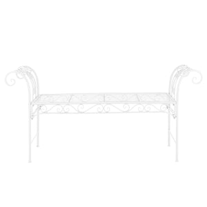 Banco de jardín Cossila 70x147x46 cm varios colores en.casa