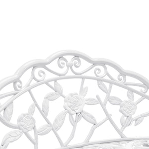 Banco de jardín Monfalcone de hierro fundido en diseño antiguo [casa.pro]