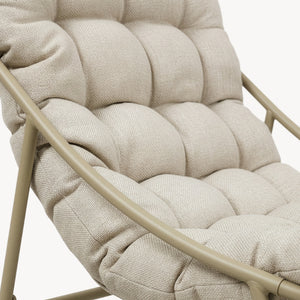 Juego de muebles de jardín Trölleping 3 piezas - Beige [en.casa]