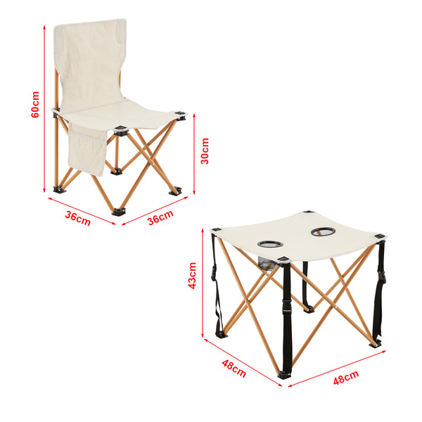 Conjunto de muebles de jardín Banzi de 3 piezas. Tejido textil [casa.pro]