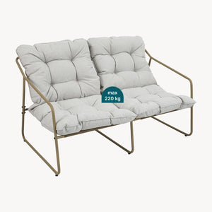 Conjunto de muebles de jardín Kivanta de 5 piezas [en.casa]