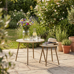 Conjunto de muebles de jardín Kivanta de 5 piezas [en.casa]