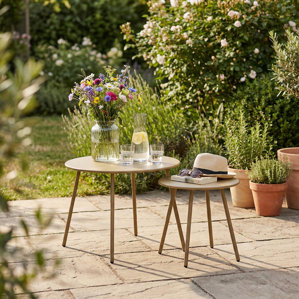 Conjunto de muebles de jardín Kivanta de 5 piezas [en.casa]