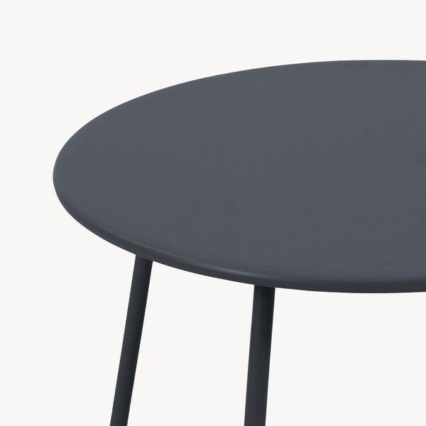 Juego de muebles de jardín Kivanta 5 piezas - /Gris [en.casa]