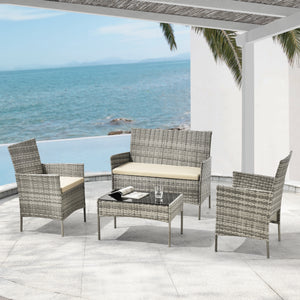 Conjunto de muebles de jardín Prazeres varios colores en.casa