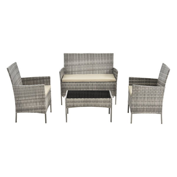 Conjunto de muebles de jardín Prazeres varios colores en.casa