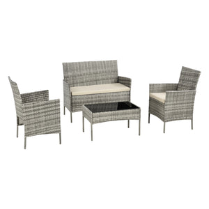 Conjunto de muebles de jardín Prazeres varios colores en.casa